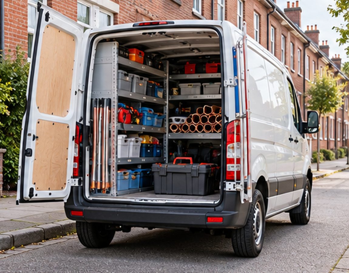 Camionnette d'intervention équipée