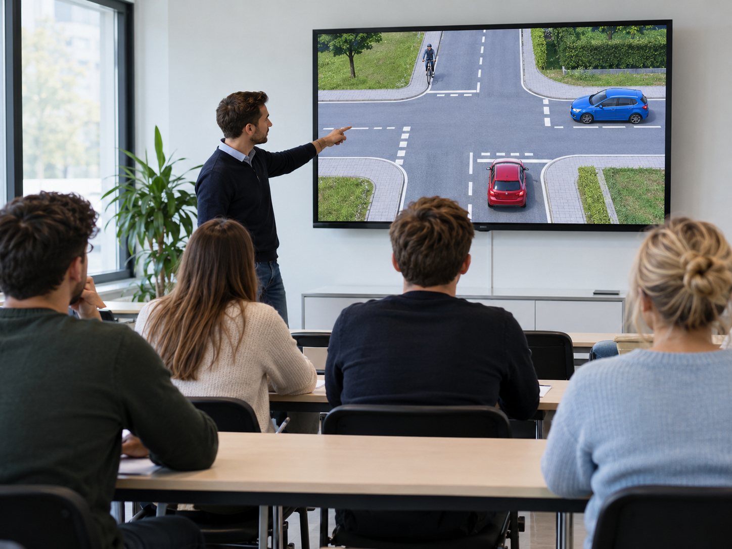 Cours de théorie en salle