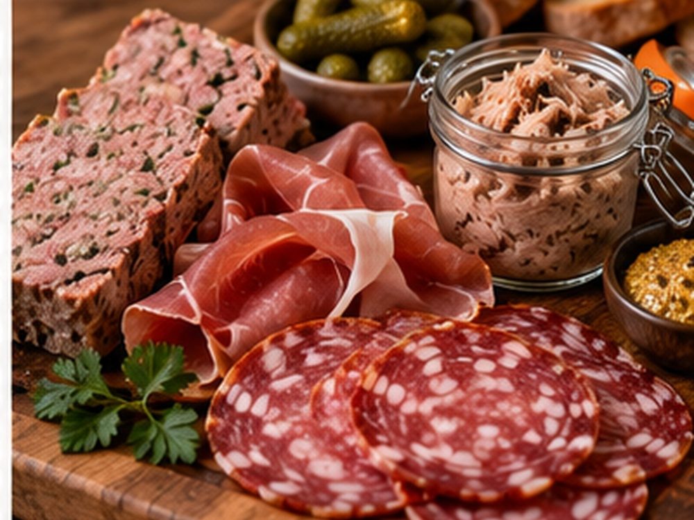 Planche de charcuterie maison