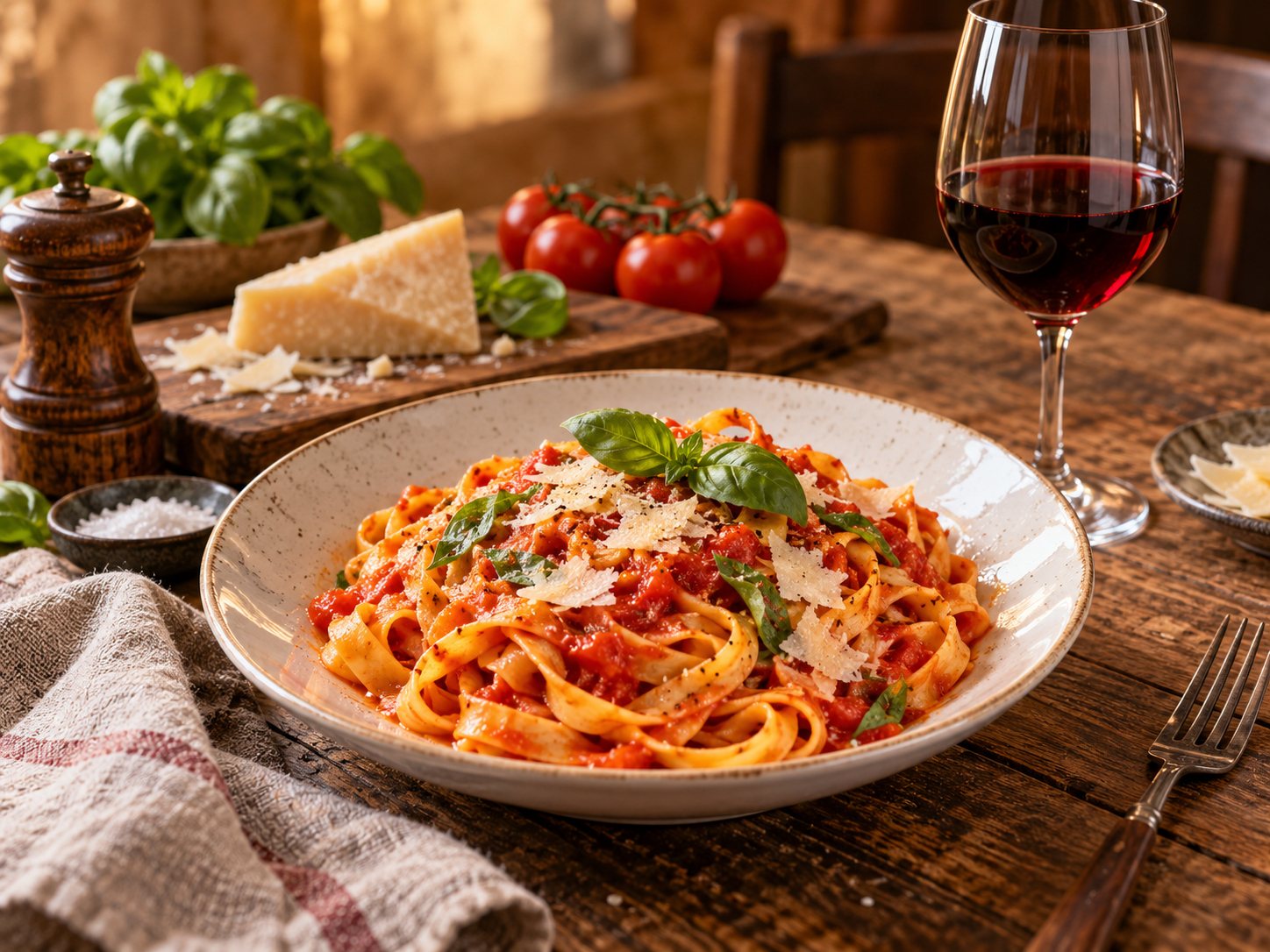 Tagliatelle au ragù